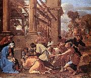 POUSSIN, Nicolas Adoration of the Magi sgf oil painting artist